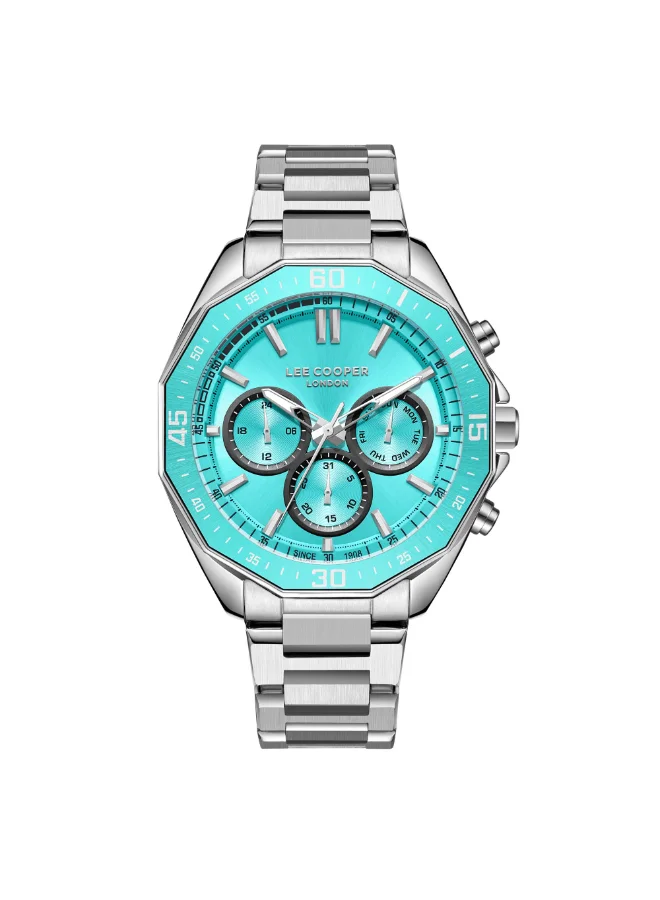 Lee Cooper Men's Metal Multi Function Watch LC08021.300 - 45 mm