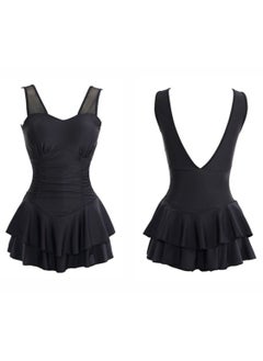 RedMapleTEK Women's One Piece Swimsuit Backless Bodycon Dress Conservative Swimwear  - Image 5
