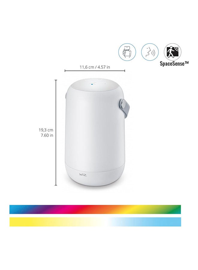 Wiz Portable Smart Light, Rechargeable, Tunable White And RGB, Wi-Fi And Bluetooth, App and Voice Control - EU Plug - Image 2