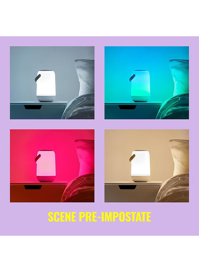 Wiz Portable Smart Light, Rechargeable, Tunable White And RGB, Wi-Fi And Bluetooth, App and Voice Control - EU Plug - Image 5