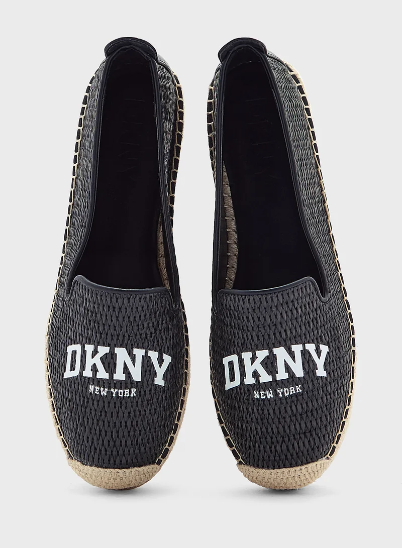 DKNY Mally Arch Logo Espadrilles