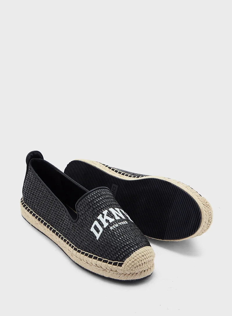 DKNY Mally Arch Logo Espadrilles