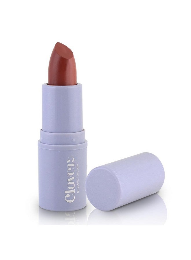 Clover Comfy Matte Lipstick | Non Drying Lipstick, Moisturizing And Lightweight, High Pigmented Lipstick | Cruelty-Free & Vegan Lip Makeup | Shade - Petal - Image 1