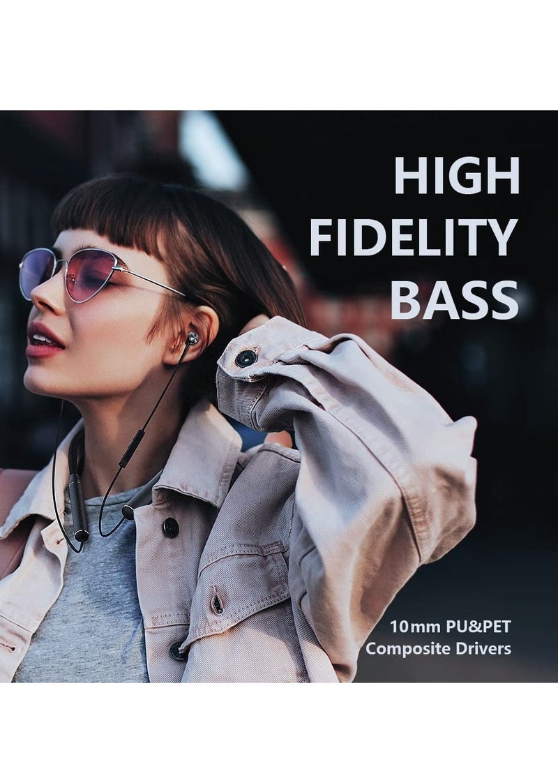 Lenevo XE05 سماعة بلوتوث مثبتة على الرقبة ستيريو رياضية لاسلكية مع ميكروفون - Image 2