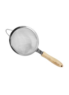 DELCASA Delcasa Stainless Steel Strainer With Wooden Handle DC2788  - Image 1