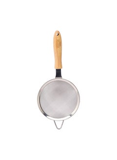 DELCASA Delcasa Stainless Steel Strainer With Wooden Handle DC2788  - Image 4