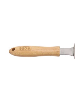 DELCASA Delcasa Stainless Steel Strainer With Wooden Handle DC2788  - Image 3
