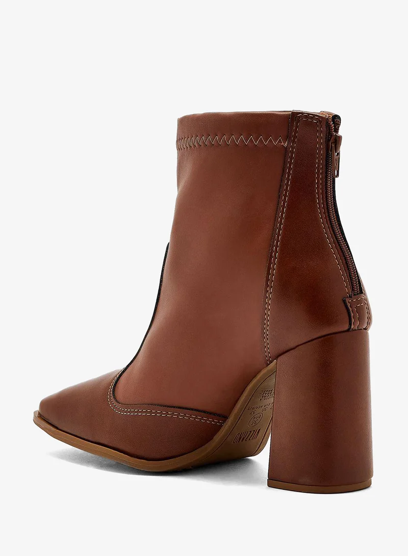 Vizzano Dark Brown Ankle Boots for Women – Stylish, Comfortable & Versatile Everyday Footwear for Women | Best Price UAE