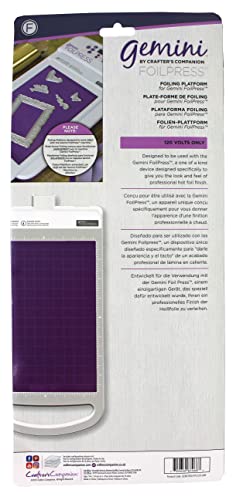 Gemini آلة ضغط الفويل جيميني من كرافتيرز كومباني، لوحة ساخنة، بيضاء - Image 2