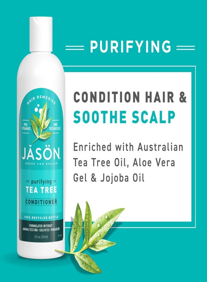 Jason Tea Tree Conditioner 12 oz - Image 3