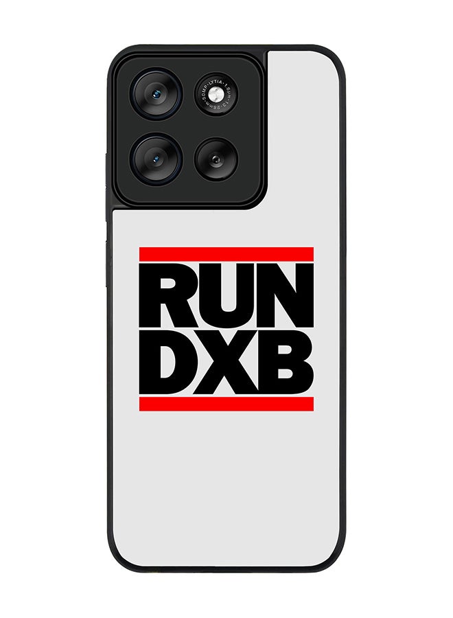 Stylizedd For Motorola Moto G56 Case,Slim fit Camera Protection, Shockproof Thin Phone cover  - RUN DXB - Image 1