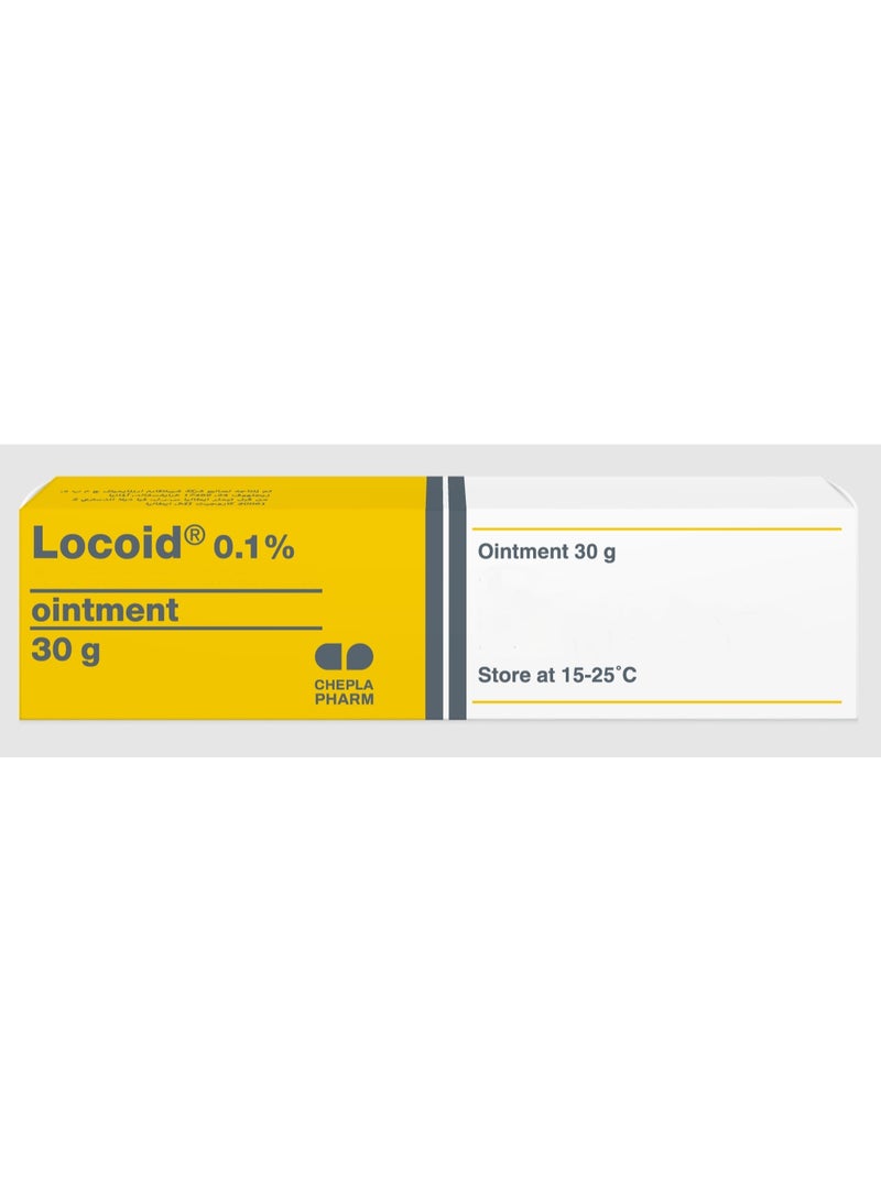 Locoid 0.1% Ointment 30gm – Effective Skin Treatment for Itching, Redness & Allergic Skin Conditions - Image 1