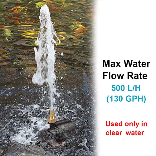 OTTFF Submersible Clear Water Pump, 4W USB Powered Mini Fountain Circulation Pump for Aquarium - Image 3