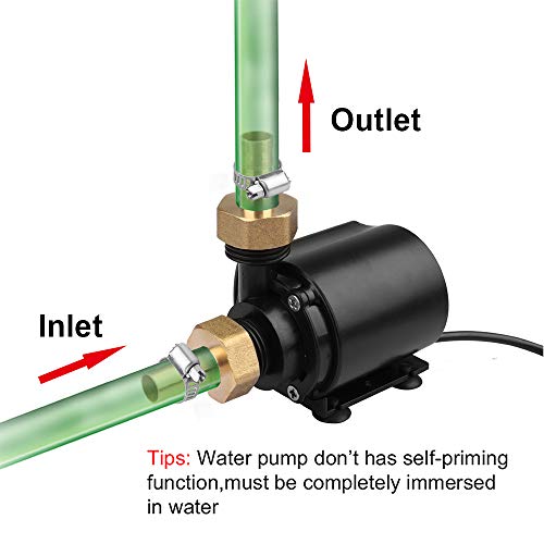 OTTFF Submersible Clear Water Pump, 4W USB Powered Mini Fountain Circulation Pump for Aquarium - Image 4