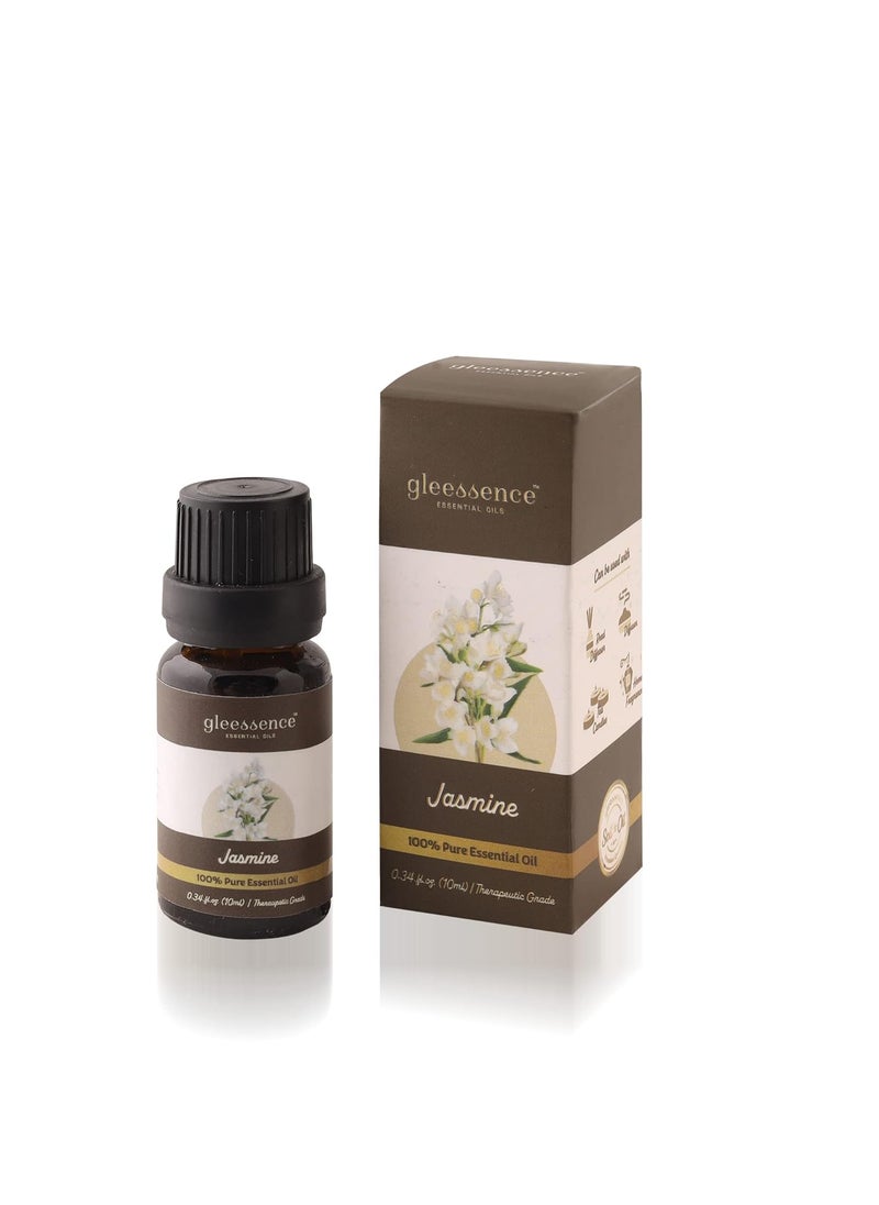 gleessence gleessence 100 Pure Natural Jasmine Sambac Essential Oil Undiluted 10 ml Strengthen Hair Fragrance Diffuser Oil 