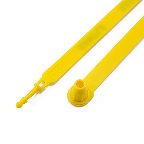 Leadseals(R) 1000 Plastic Truck Trailer Door Seal Tamper Evident Tite-Lock Security Tags Numbered Safty Disposable Locks for Trailer Logistics Transport Package Shipping - Image 5