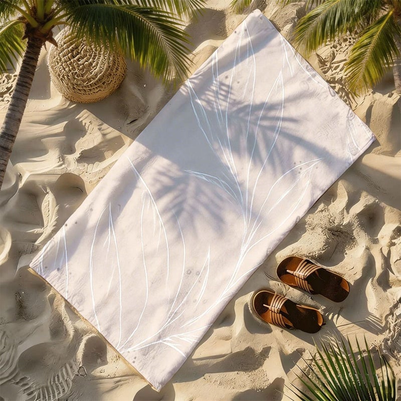 Extra Large Bath Towel 150x200cm Plush Absorbent Lightweight Soft Oversized with Strong Wrapping Properties Perfect for Beach Sports and Gym - Image 2