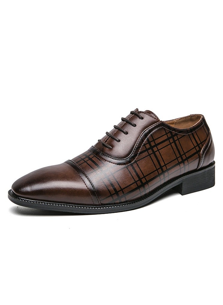 Shougu Versatile Retro Casual Leather Shoes  - Image 1