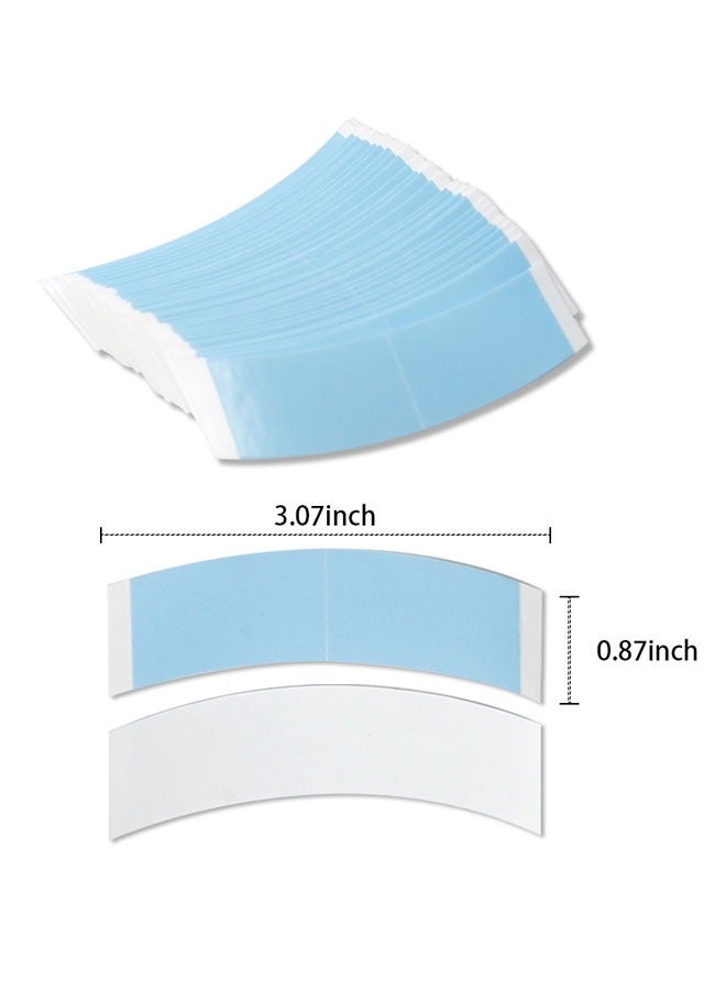 30 Pcs Hair System Tape, Hair Tape Sticker Strip Adhesive Holder, Strong Hold Long Lasting Waterproof Toupee Tape, Hair System Replacement Extension for Unisex - Image 4