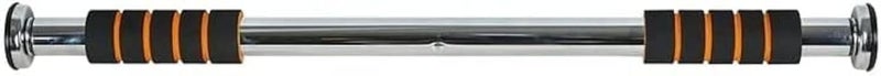 DeloPik Health & Fitness Unisex Adult Doorway Chin Up Bar, Pull Up Adjustable Gym Bar With Cushioned Grip - Image 1