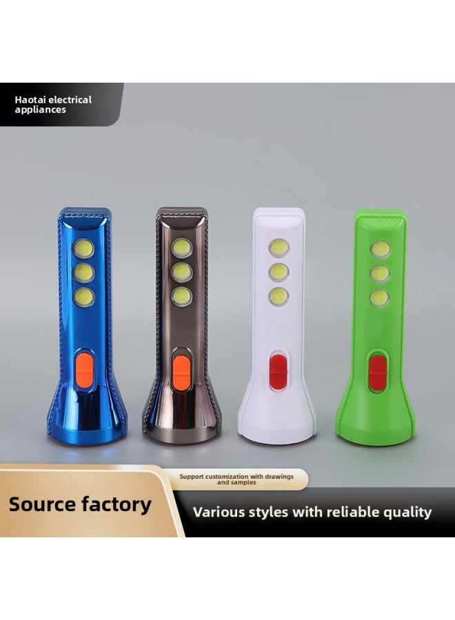 Multi-specification Multi-function Flashlight Solar Charging Indoor Outdoor Camping Lighting LED Portable Flashlight 