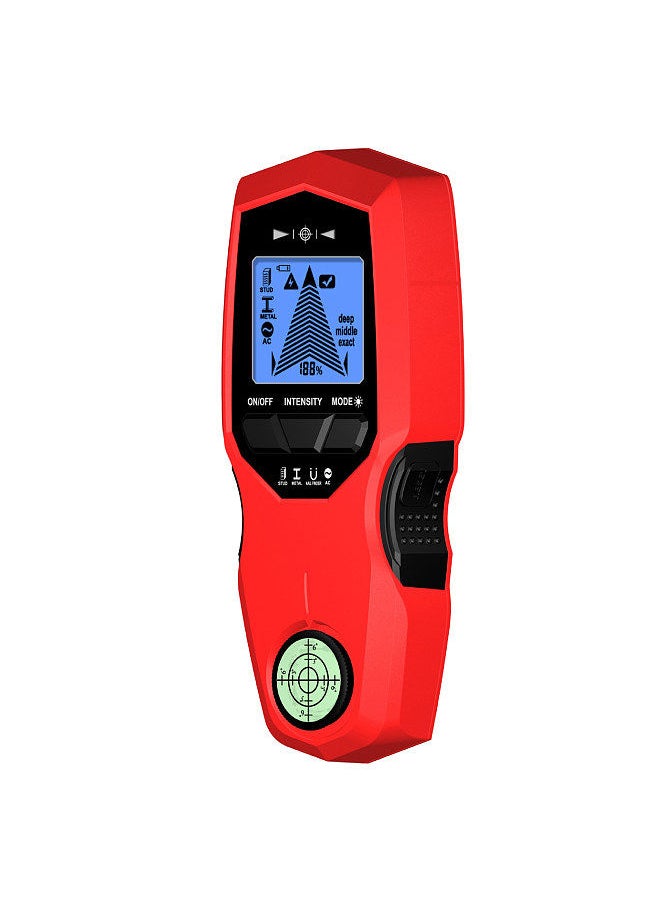 Generic - LCD Backlight Display Digital Wall Detector Metal Sensor Wood Stud Finder AC Cable Scanner Three Scanning Modes Switchable - Image 1