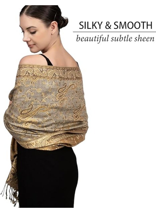 Women's Luxury Scarf - Ultra Soft Four Seasons Shawl for UAE Weddings, Desert Resorts, and Daily Elegance | Breathable and Lightweight Abaya Companion - Image 2