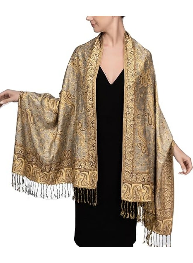 Women's Luxury Scarf - Ultra Soft Four Seasons Shawl for UAE Weddings, Desert Resorts, and Daily Elegance | Breathable and Lightweight Abaya Companion - Image 1