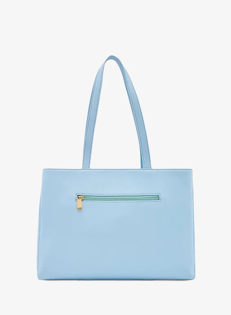 CAPRESE POWDER BLUE ANDREA TOTE MEDIUM POWDER BLUE for Women | Best Price UAE