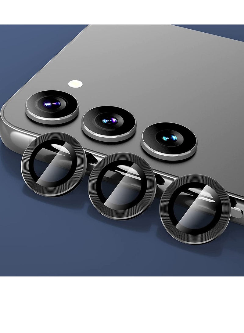 [3 PCS]  for Samsung Galaxy S23/ S23+ Camera Lens Protector, [Scratch Resistant] [Positioning Installation] Tempered Glass Lens Protector Cover - Image 5