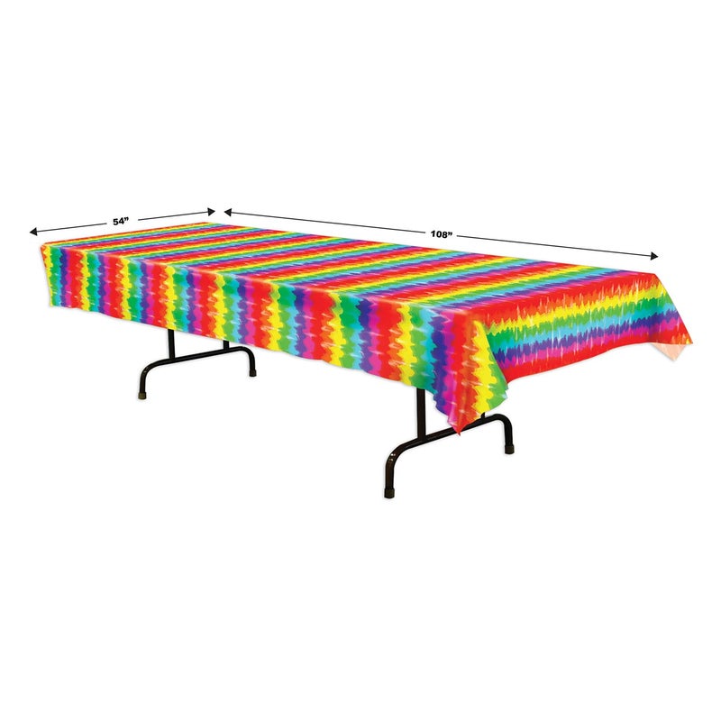 Beistle Tie-Dyed Tablecover - Image 2
