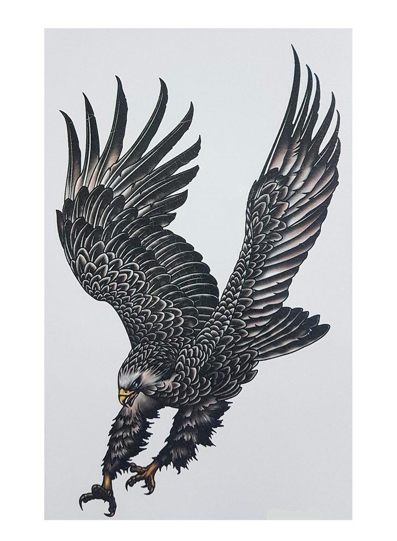 تاتؤ مؤقت على شكل نسر بتصميم جميل وجذاب - Image 1