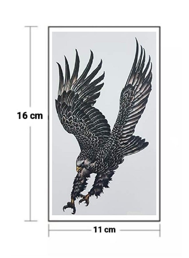 تاتؤ مؤقت على شكل نسر بتصميم جميل وجذاب - Image 3