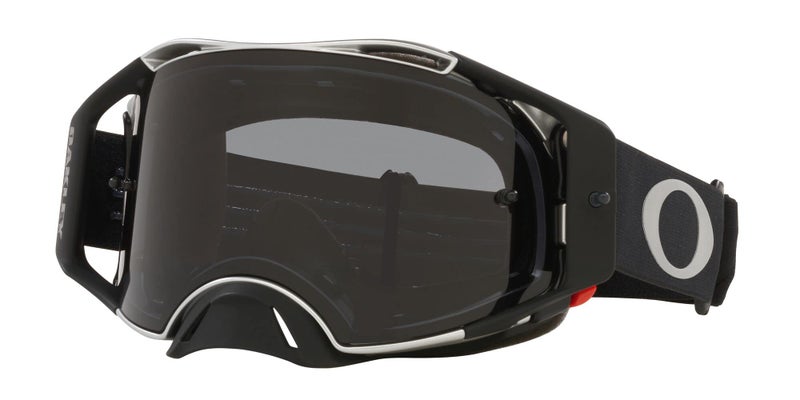 Oakley Airbrake MX Goggles, Tuff Blocks Black Gunmetal w Dark Grey - Image 1
