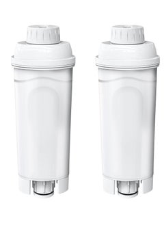 Filter Replacement 2 Pcs Coffee Machine Filter element Compatible with DeLonghi Filter DLSC002 Replacement Water Softener Activated Carbon Softener Compatible with ECAM ESAM ETAM BCO EC