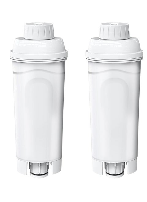Filter Replacement 2 Pcs Coffee Machine Filter element Compatible with DeLonghi Filter DLSC002 Replacement Water Softener Activated Carbon Softener Compatible with ECAM ESAM ETAM BCO EC