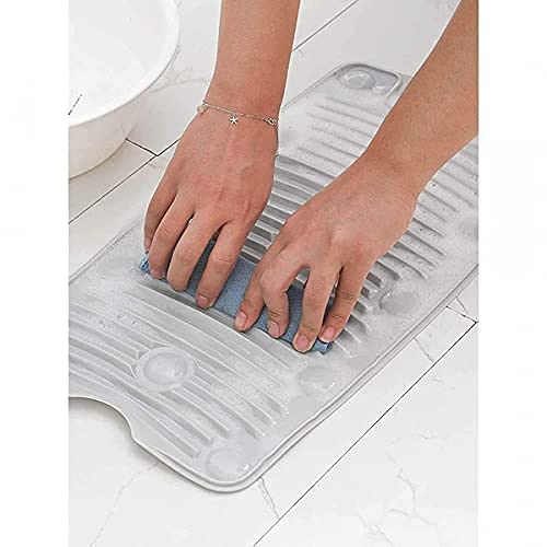 Niralasa Niralasa Multipurpose Rollable Foldable Portable Silicone Antislip Mini Travelling Housing Washing Cleaning Laundry Pad Board Mat for Shoe Clothes Mop - Image 3