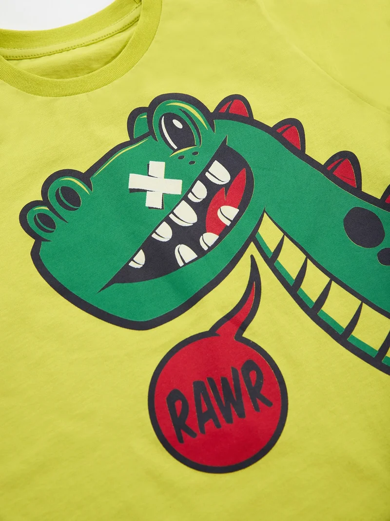 Denokids Rawr Boy T-Shirt Trousers Set