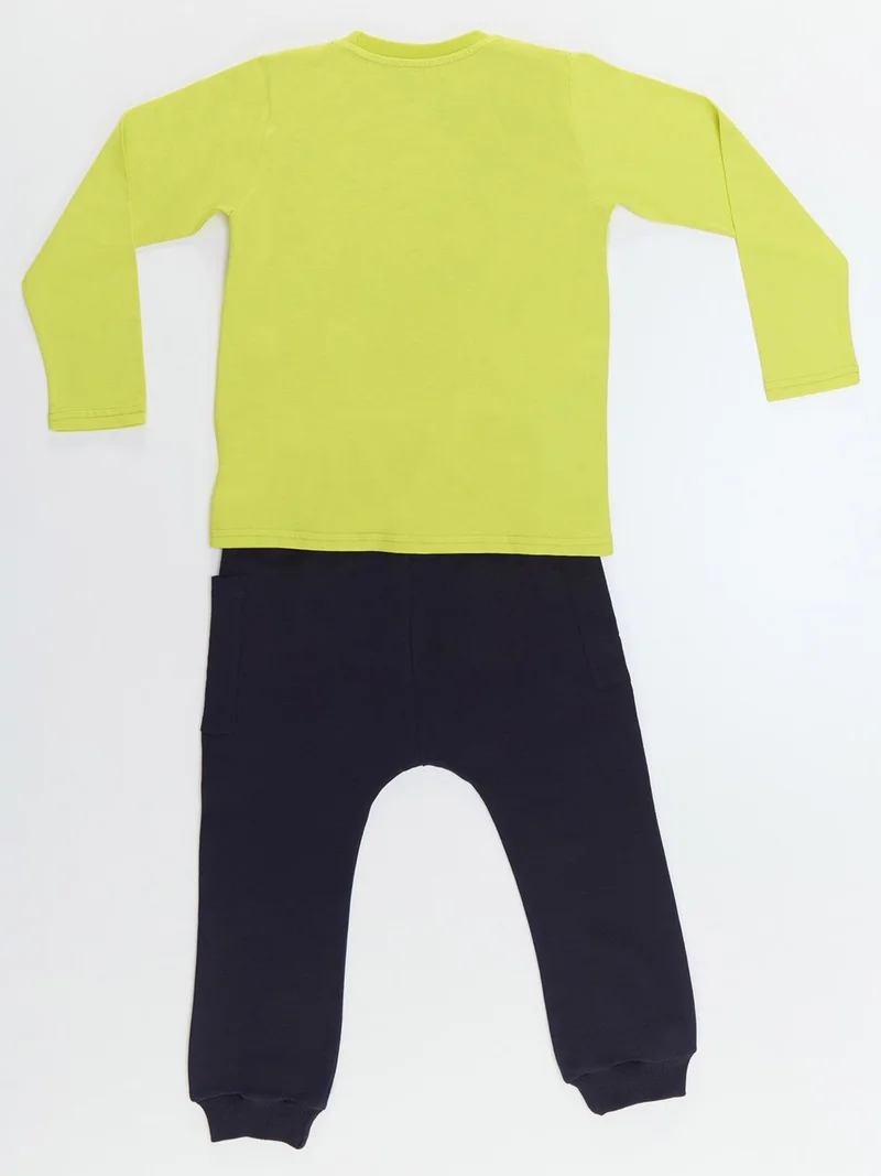 Denokids Rawr Boy T-Shirt Trousers Set