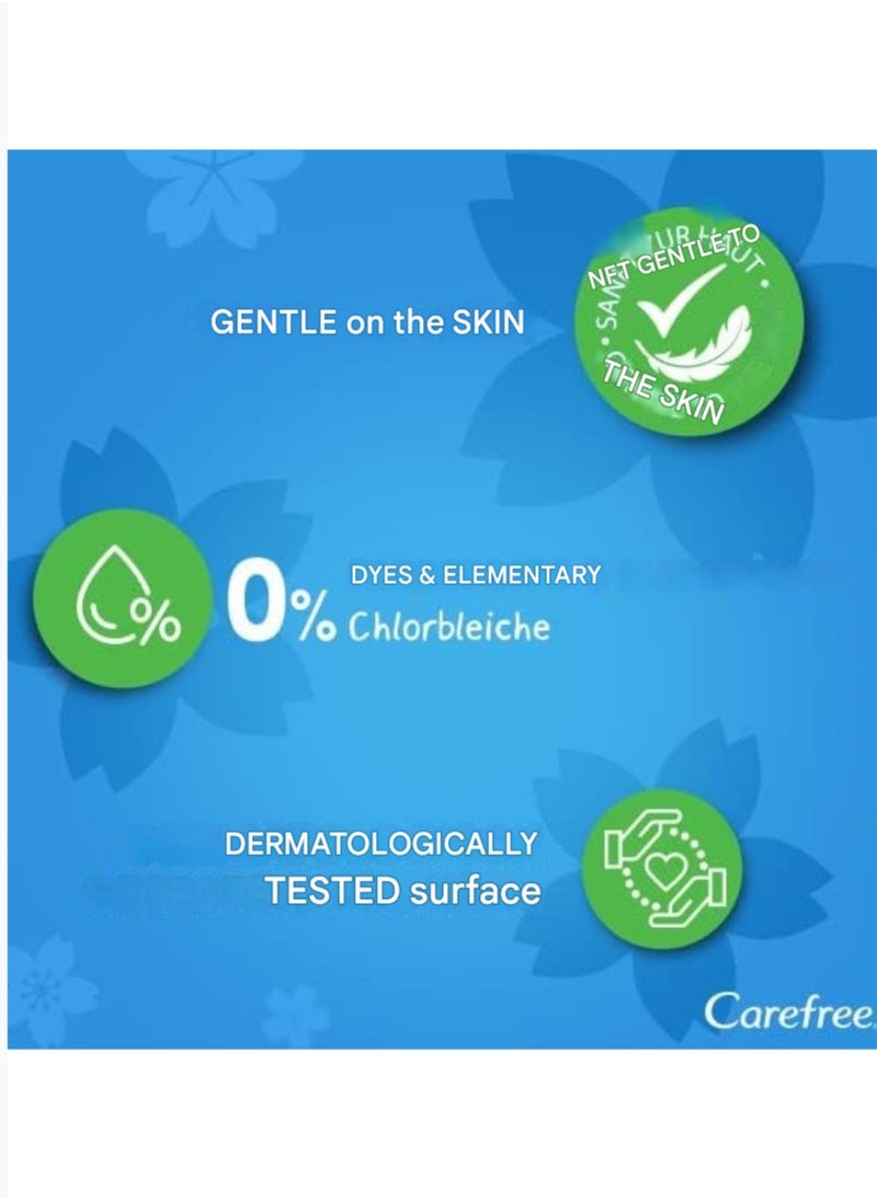 Carefree Cotton Feel Normal Liners Aloe Vera Scent 30 Pieces  - Image 3