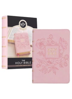 Christian Art Gifts KJV Holy Bible, Compact Large Print Faux Leather R  - Image 1