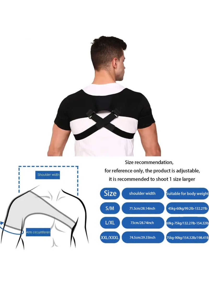general Adjustable shoulder support straps alleviate back pain with dual shoulder straps balancing comfort and durability - Image 4