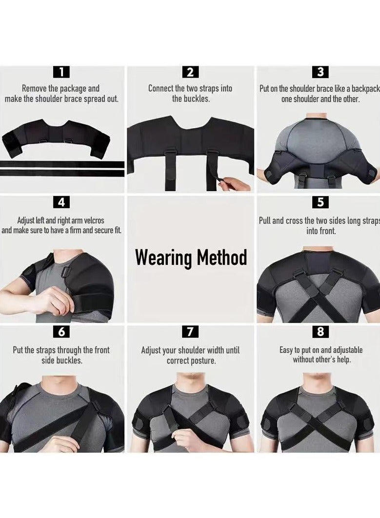 general Adjustable shoulder support straps alleviate back pain with dual shoulder straps balancing comfort and durability - Image 5