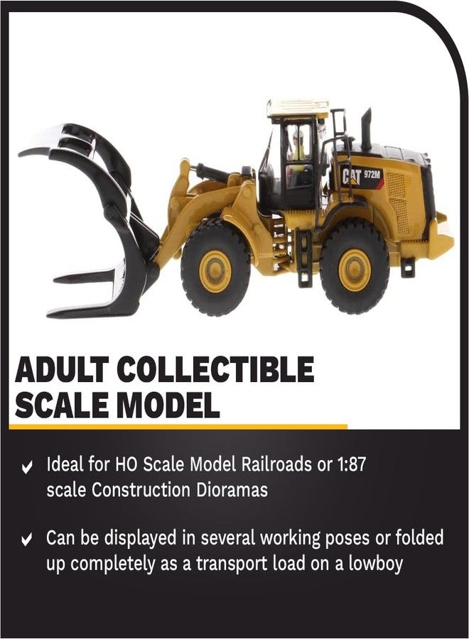 Diecast Masters 1/87 Caterpillar 972M Wheel Loader HO Series Vehicle 85949 - Image 3