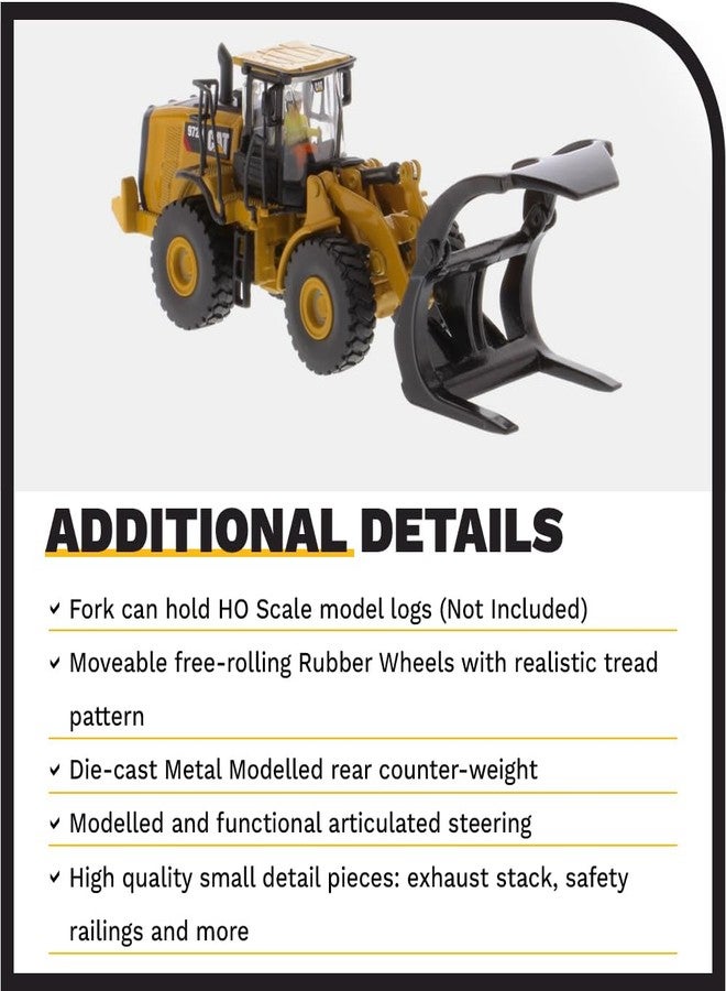 Diecast Masters 1/87 Caterpillar 972M Wheel Loader HO Series Vehicle 85949 - Image 5