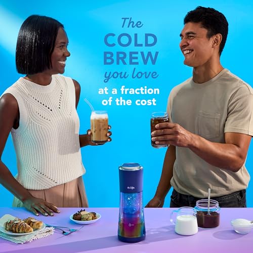 Mr. Coffee® Express Cold Brew Coffee Maker, 10-Minute Cold Brew Coffee Machine, Indigo - Image 4