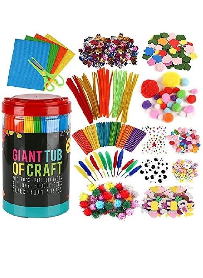Cutie Cute - Arts and Crafts Supplies Set For Kids Crafting School Kindergarten Homeschool Supplies Arts Set Christmas Crafts for Kids - Image 1