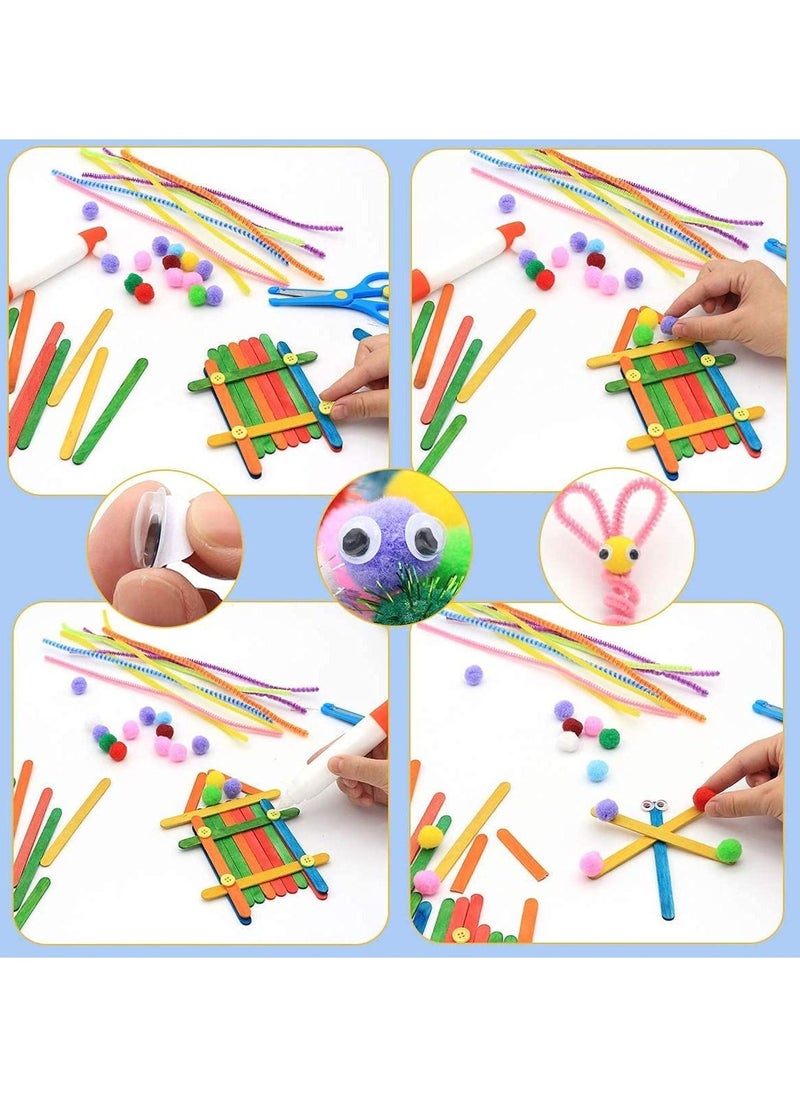 Cutie Cute - Arts and Crafts Supplies Set For Kids Crafting School Kindergarten Homeschool Supplies Arts Set Christmas Crafts for Kids - Image 1