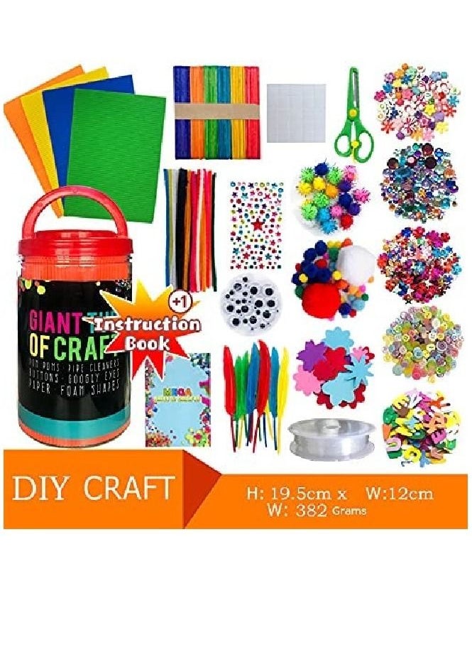 Cutie Cute - Arts and Crafts Supplies Set For Kids Crafting School Kindergarten Homeschool Supplies Arts Set Christmas Crafts for Kids - Image 1