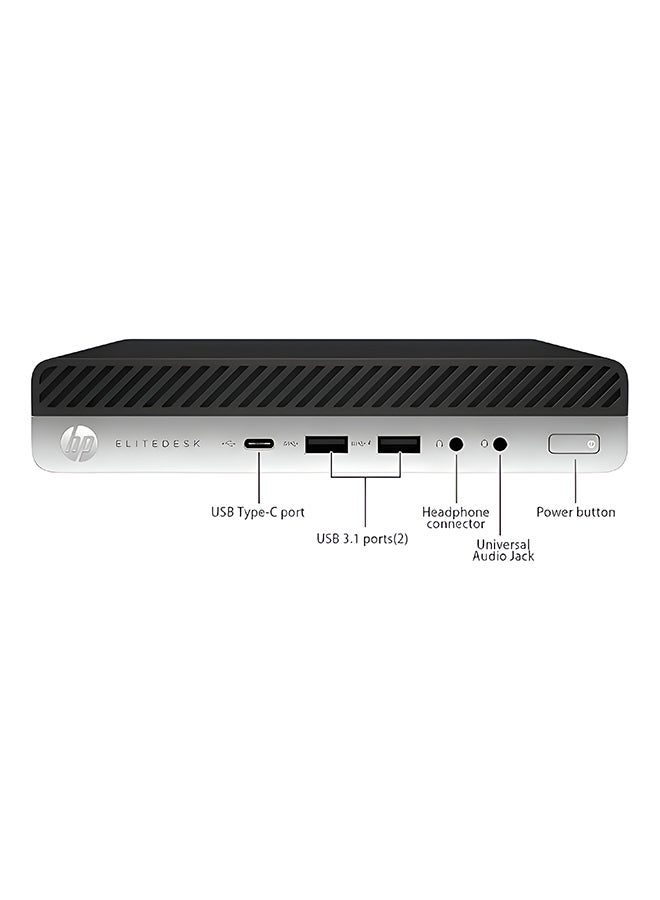 HP مجدد - كمبيوتر مكتبي مصغر Elitedesk 800 G3 65W، معالج Intel Core i7/الجيل السادس/رباعي النواة/ذاكرة RAM 16GB/قرص SSD سعة 512GB/نظام Windows 10 Pro - Image 5